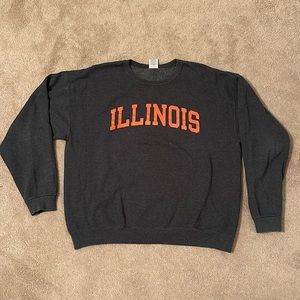 University of Illinois Crewneck Sweater, size XL